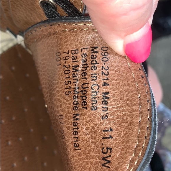 SHOES DOCKERS GORDON CAP TOE OXFORDS BLACK… - Picture 9 of 9